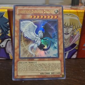Yu-Gi-Oh Ultra Rare Light and Darkness Dragon!